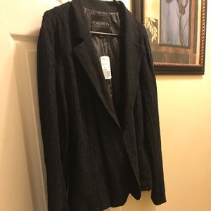 Forever 21 Plus Lace Blazer 3x